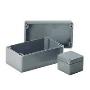Box Fiber 3.15x2.95x2.22" Gray